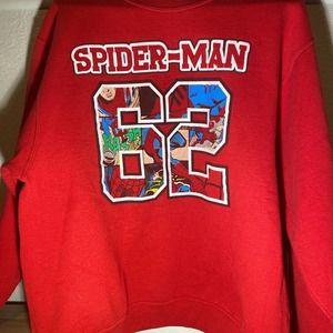 Spider-Man 62 graphic sweater sweatshirt large